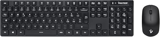 Kit Tastiera e Mouse Wireless Vultech