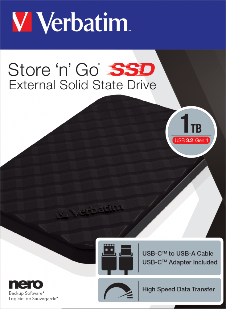Verbatim SSD Portatile 1T Usb - immagine 4