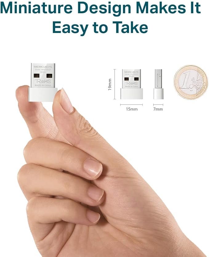 MERCUSYS Chiavetta Wi-Fi 150Mbps - immagine 3