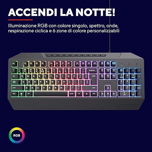 Kit Tastiera, Mouse e Tapetino, Usb Trust - immagine 14