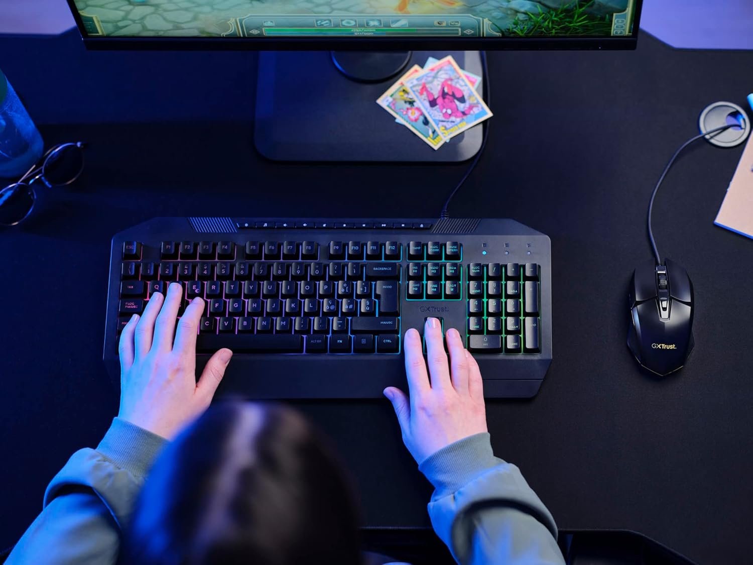 Kit Tastiera, Mouse e Tapetino, Usb Trust - immagine 12