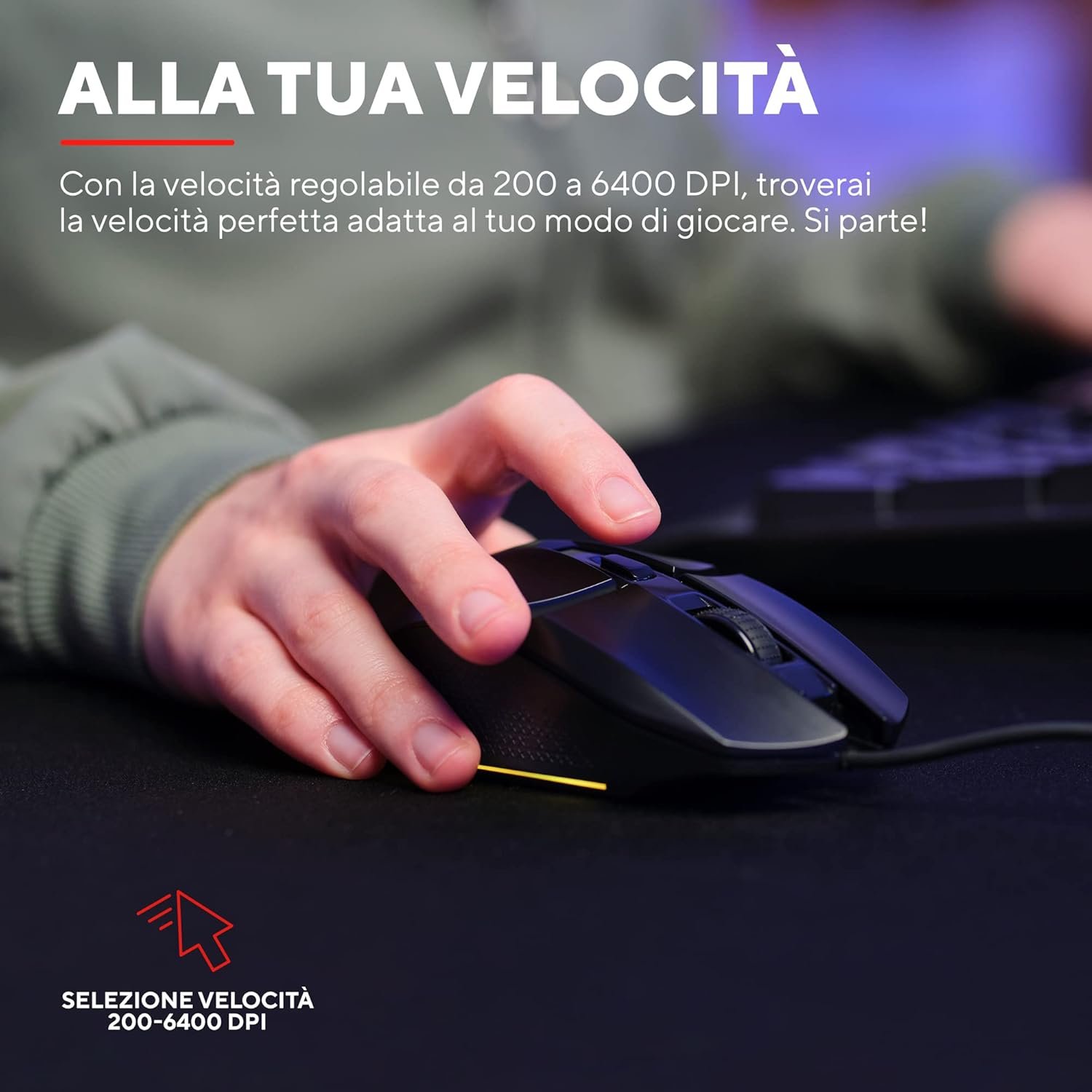 Kit Tastiera, Mouse e Tapetino, Usb Trust - immagine 7