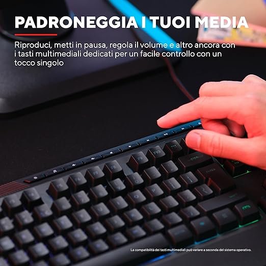 Kit Tastiera, Mouse e Tapetino, Usb Trust - immagine 11