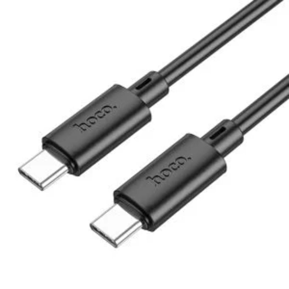 CAVO DI RICARICA DA USB-C A TYPE-C USB-C HOCO NERO 1MT PD60W