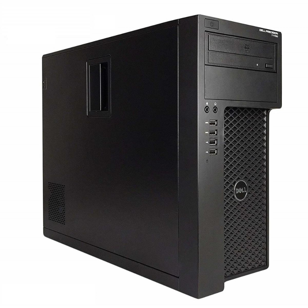 PC DESKTOP - DELL PRECISION T1700 - CPU XEON E3 1271 V3 - RAM 16GB - SSD 512GB - GPU NVIDIA K600 - W11 PRO